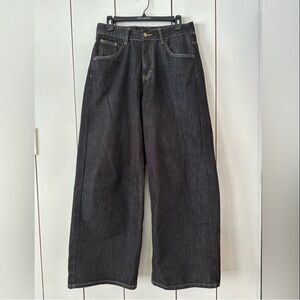 Baggy Raw Denim Jeans Sz 30